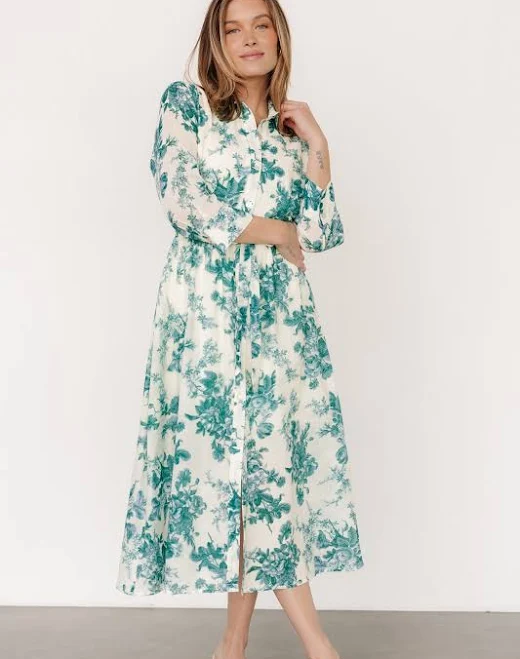 shirt dress Baltic Born Women's Eunice Button Midi Dress Baltic Born $51