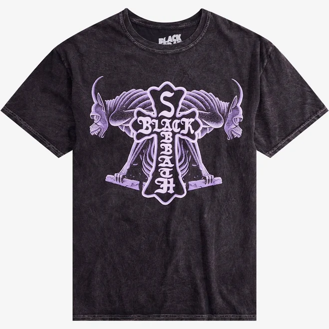 top Black Sabbath Gargoyles Graphic T-Shirt Hot Topic $10