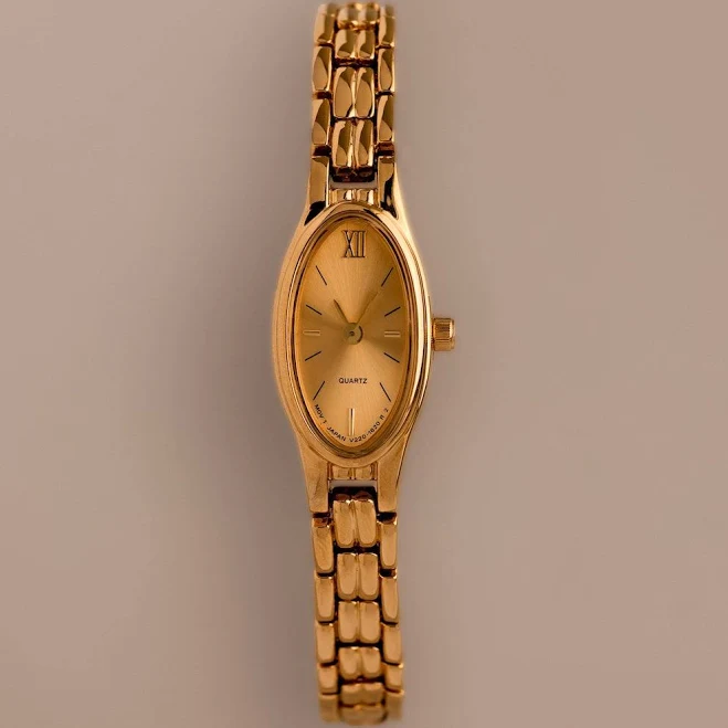 accessory Caitlyn Minimalist Slim Oval Link Watch Timepiece Caitlyn Minimalist $102