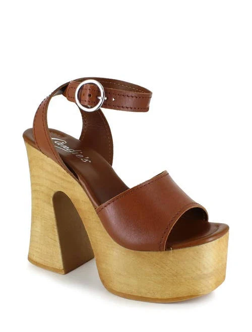 shoes Candie's Ida Platform Leather Sandal Nordstrom $89.99
