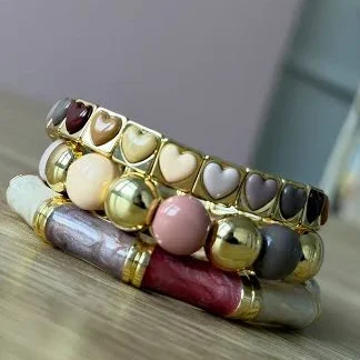 accessory Chic Neutral Bracelet Stack Everyday Chic Boutique $78