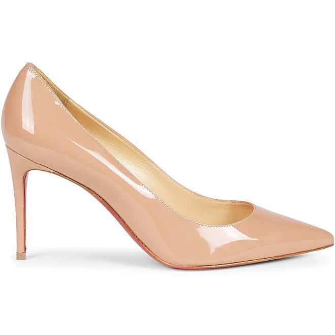 shoes Christian Louboutin Women's Kate 85 Patent Leather Courts Saks Fifth Avenue $945