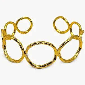 accessory Chunky Adjustable Gold Cuff Bracelet Etsy - Seller $56