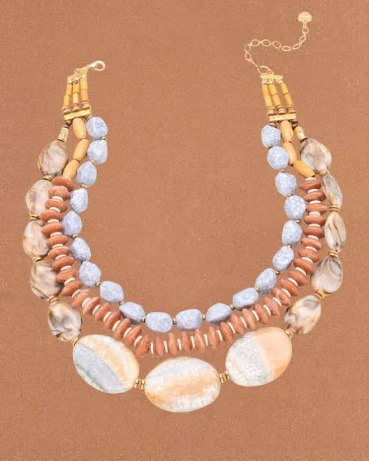 accessory Chunky Stone Layered Necklace Nakamol Chicago $128