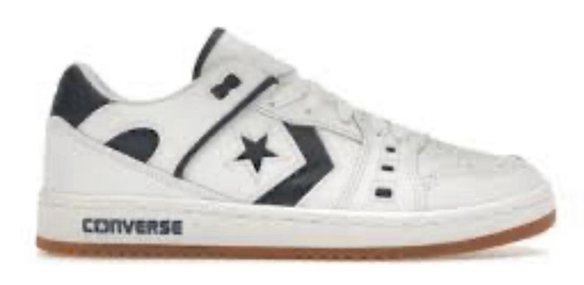 shoes Classic Converse high tops in white with black accents. eBay $59