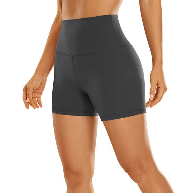 biker shorts CRZ YOGA Women's High Rise Basic Biker Shorts 4 crz yoga $24