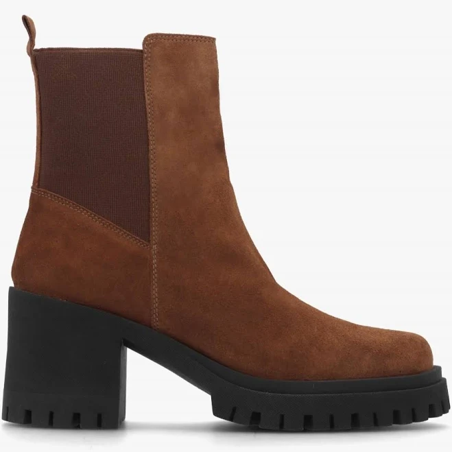 shoes Daniel Luxor Block Heel Chelsea Boots Daniel Footwear $93.54