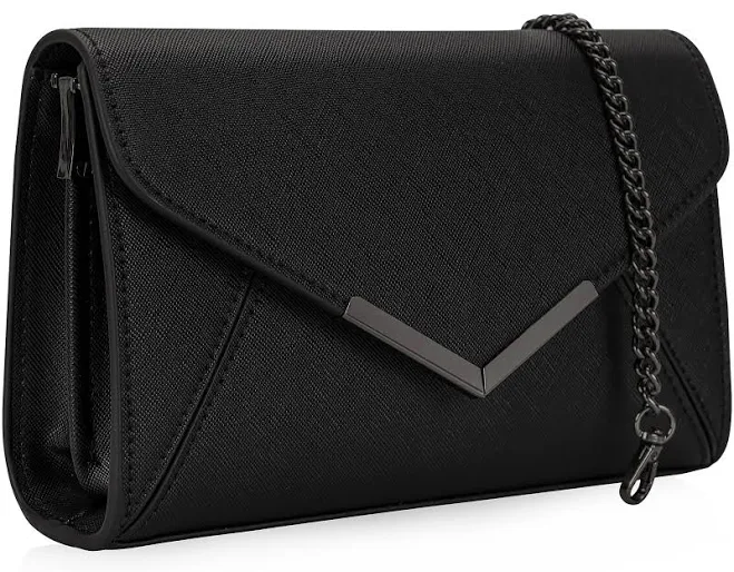 bag DEXMAY Women Envelope Clutch Faux Saffiano Leather Evening Handbag Foldover Clutch Bag Formal Dressy Purse eBay - kazutaka_1 $43.93