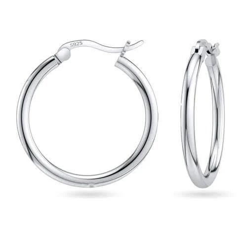 accessory Donatello Gian Sterling Silver Hoop Earrings Nordstrom $51.99