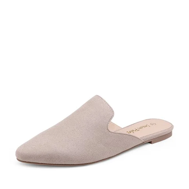 shoes Dream Pairs Pointed Toe Flat Mules Dream Pairs $36.99