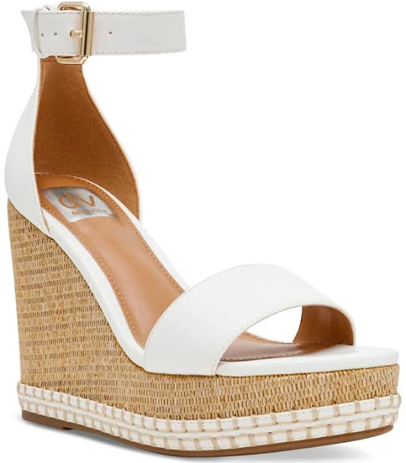 shoes DV by Dolce Vita Women's Tammara Ankle-Strap Platform Wedge Sandals Macy's $55.3