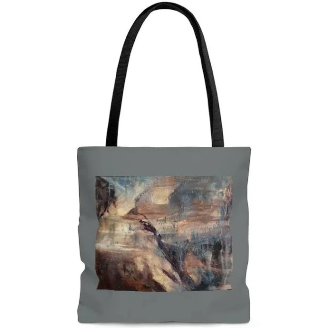 bag Earthy Art Abstract Tote Bag Etsy - Seller $39.99