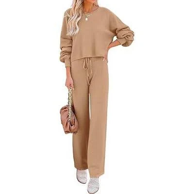 matching set Ekouaer Women's Knit Lounge Sets Target $29.99