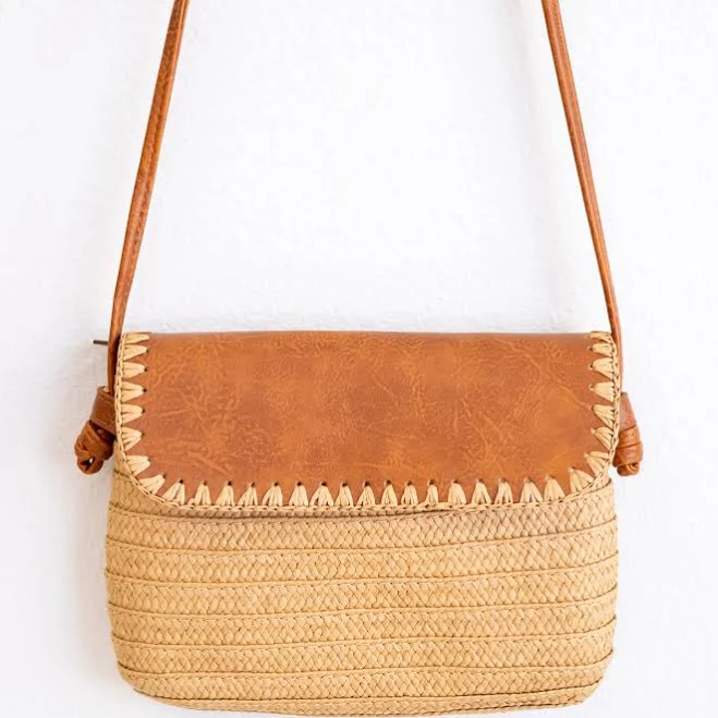 bag Elena Woven Messenger Bag Elena Handbags $45