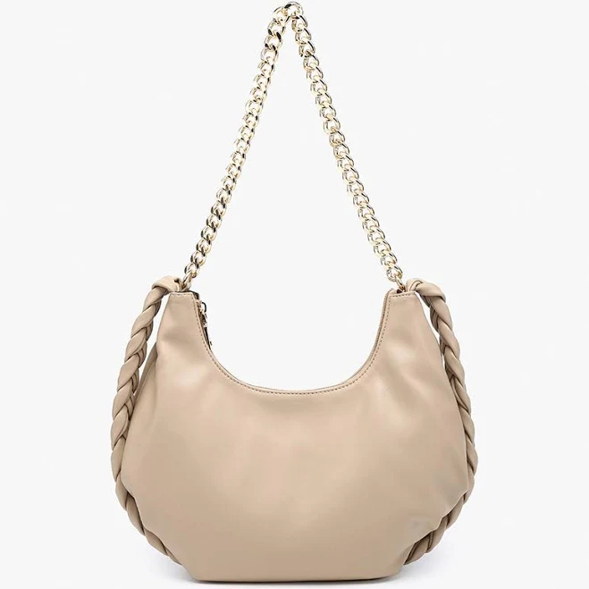 bag Elliot Vegan Chain Strap Satchel Jen & Co. $28.99