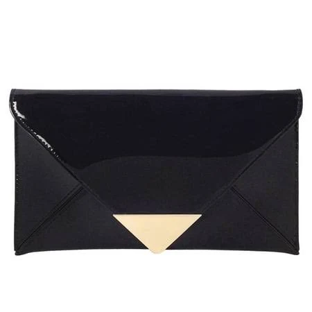 bag Fabianny Faux Patent Leather Glossy Envelope Clutch Walmart - Fabianny $39.95