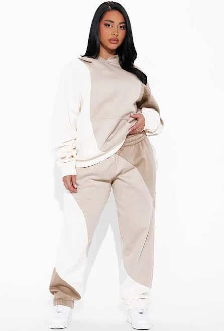 matching set Fashion Nova Women's Cloudy Days Fleece Pant Set Fashion Nova $34.99