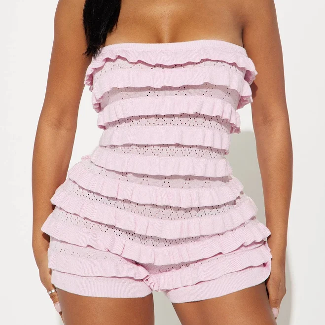 romper Fashion Nova Women's Pure Poetry Ruffle Romper Fashion Nova $20.99