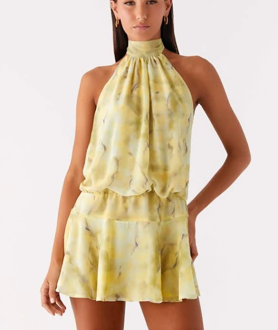 dress First Date Halter Mini Dress Peppermayo - US $49
