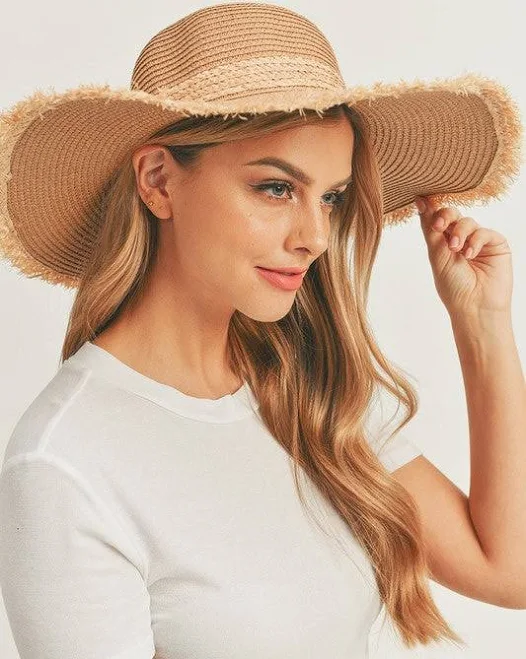 accessory Floppy Straw Sun Hat Debs Boutique $21.8