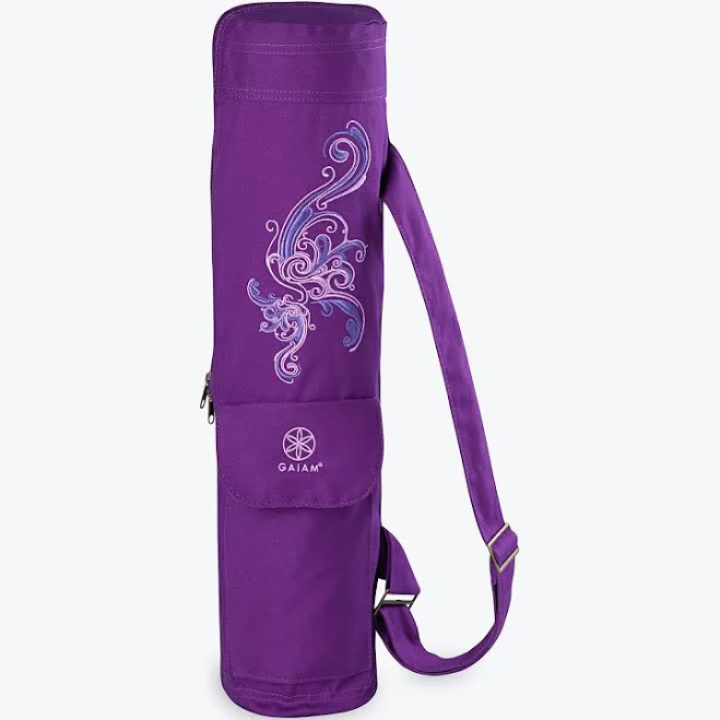 bag Gaiam Deep Plum Surf Cargo Yoga Mat Bag eBay - briesmom14 $13.28