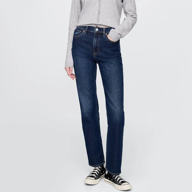 bottom Gap Women's High Rise '90s Slim Straight Jeans Gap $44