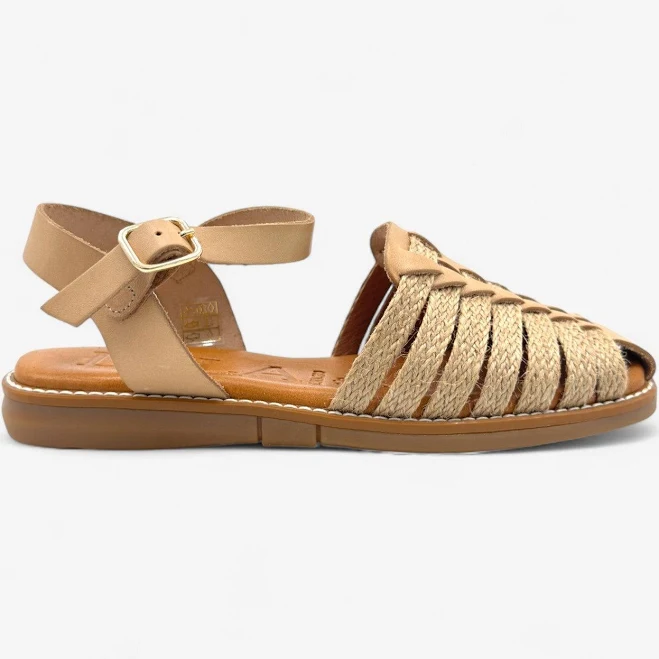 shoes GOLORITZE-TH Jute Flat Sandals Lola Almagro $149