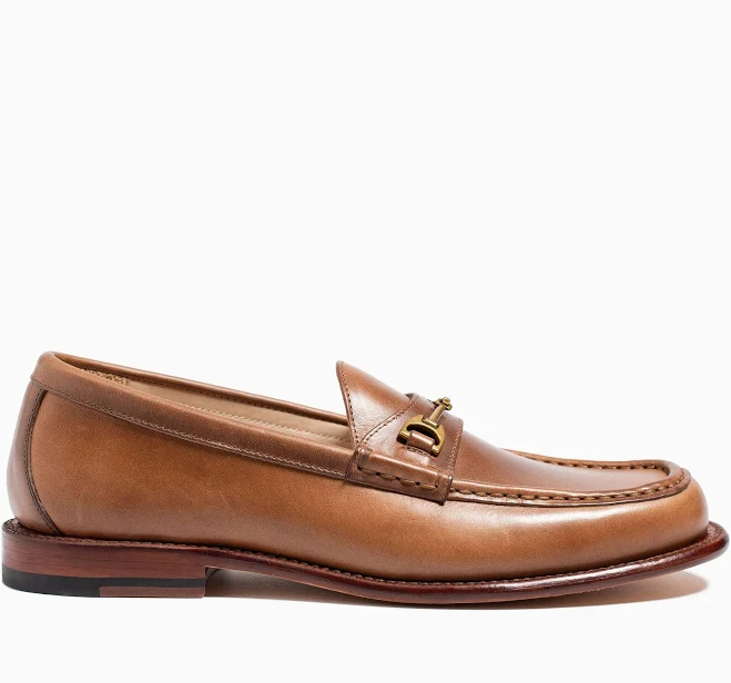shoes Grant Stone Horsebit Loafers in Chromexcel Leather Grant Stone $412