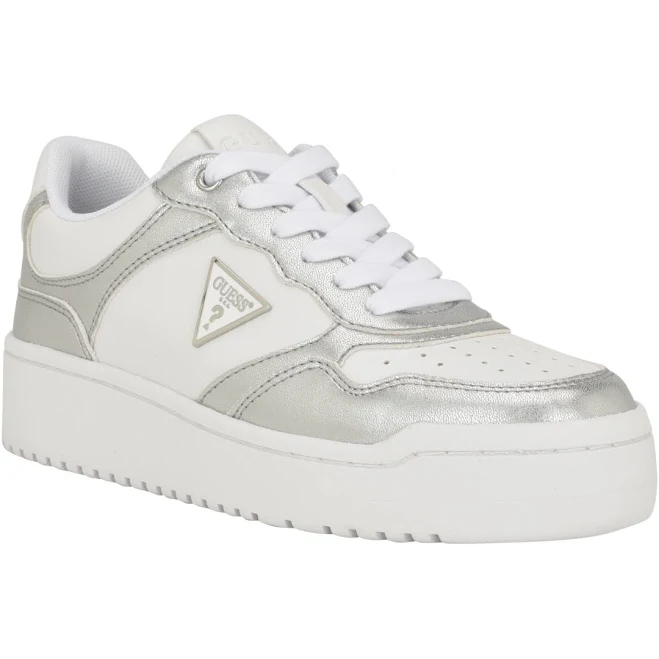 shoes GUESS Women's Miram Platform Lace-Up Sneakers Macy's $45