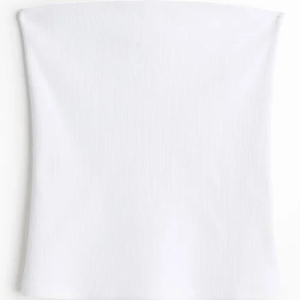 top H&M Ladies Ribbed Tube Top H&M $5.99