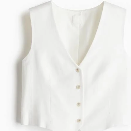 top H&M Ladies Tailored Suit Vest H&M $12.99