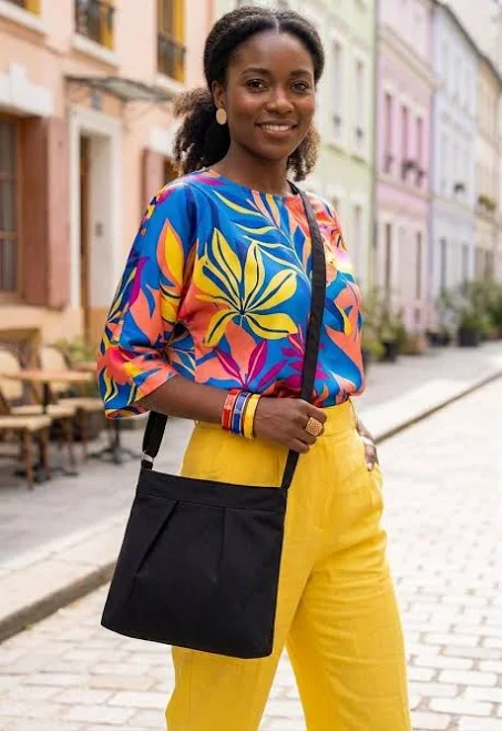 bag Handmade Boho Canvas Crossbody Bag Etsy - Mawufemor $43.2