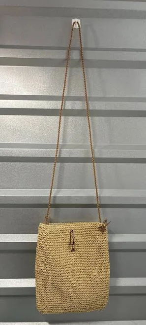 bag Handwoven Straw Crossbody Bag Purse Lightweight Cottage Magnetic eBay $29.95