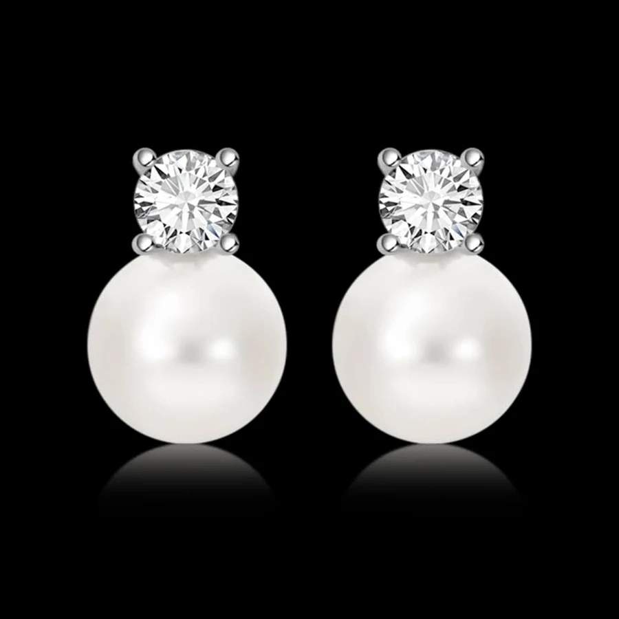 accessory HiPearl Sterling Silver Stud Earrings HiPearl $92.95