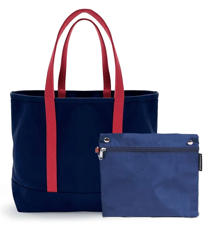 bag Hudson Sutler Club Tote Medium Navy Hudson Sutler $105