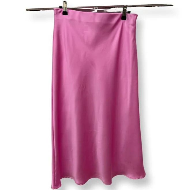 skirt Ingrid Wittmann Satin Midi Skirt Ingrid Wittmann $54.99