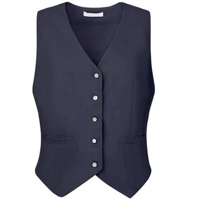 top Inspire Chic Women's Linen Sleeveless Button Down V Neck Waistcoat Vest Target $41.99