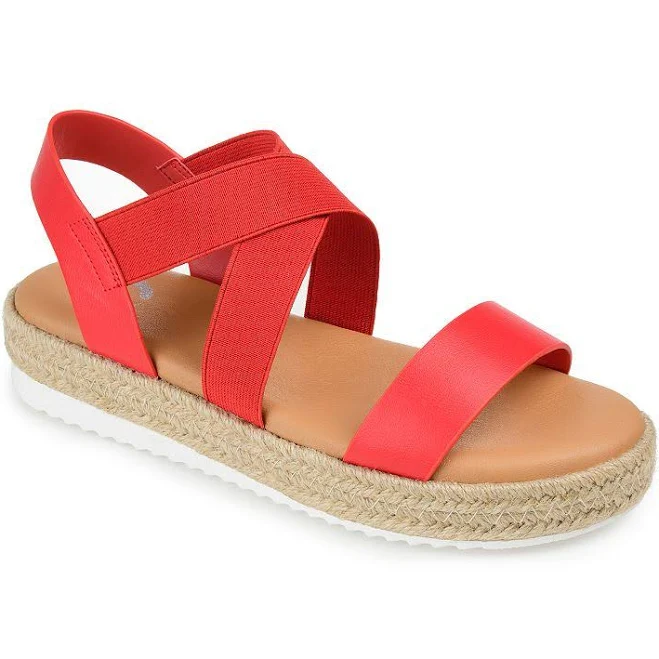 shoes JOURNEE Collection Caroline Platform Espadrille Sandals Kohl's $44.99