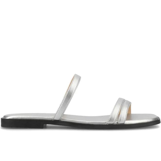 shoes Journee Women's Collection Journee Brisa Flat Sandals Journee Collection $31.99