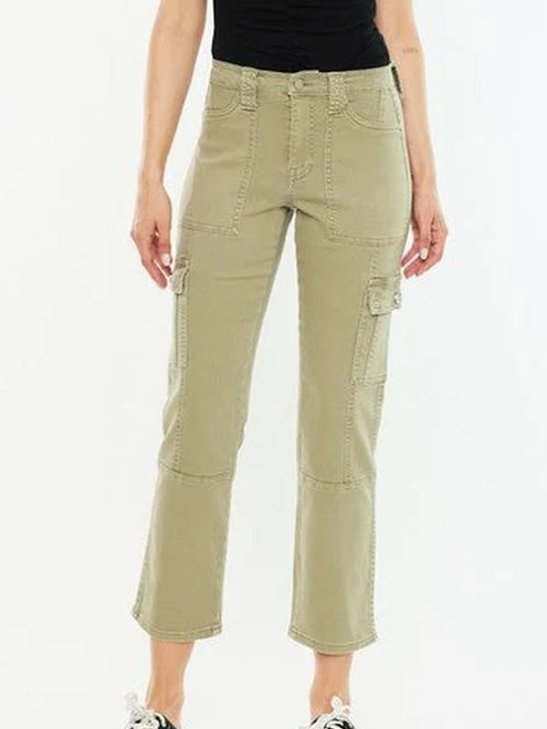 pants Kancan USA Women's Lavinia High-Rise Slim Straight Cargo Pants Nordstrom $61.46