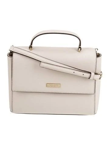 bag Kate Spade New York Saffiano Leather Top Handle Bag in Neutrals The RealReal $108