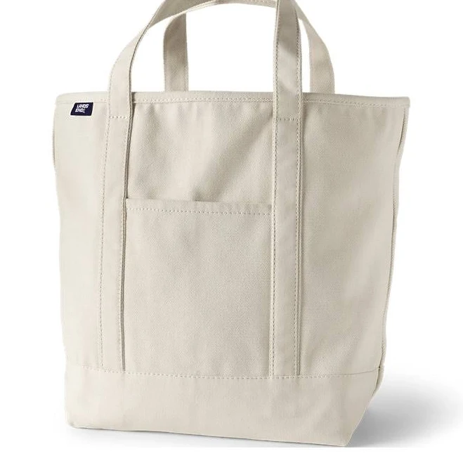 bag Lands' End Large 5 Pocket Open Top Canvas Tote Bag Lands' End $24.97