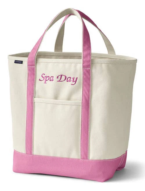 bag Lands' End Large 5 Pocket Open Top Canvas Tote Bag Nordstrom $39.96