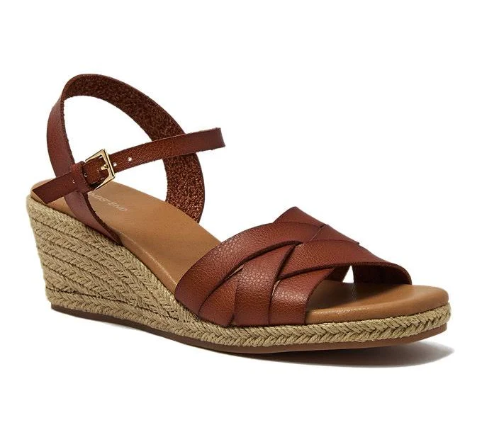 shoes Lands' End Women's Espadrille Wedge Sandals Lands' End $65.97