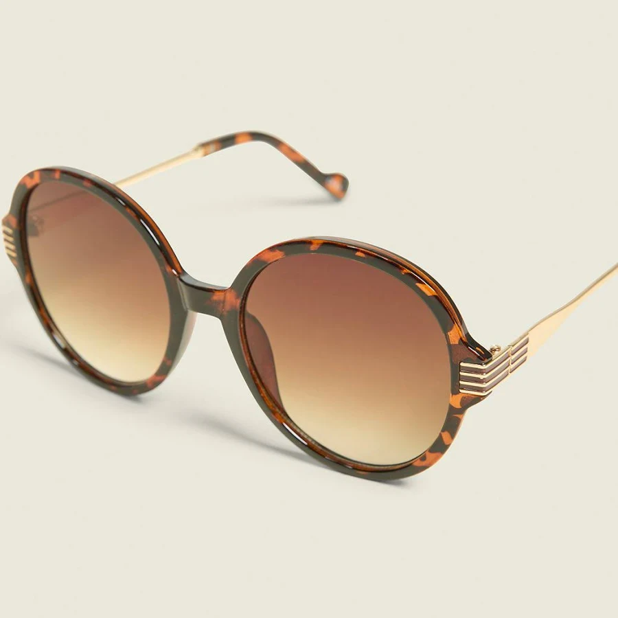 accessory Lane Bryant Women's Plus Size Round Tortoiseshell Sunglasses Lane Bryant $13.47