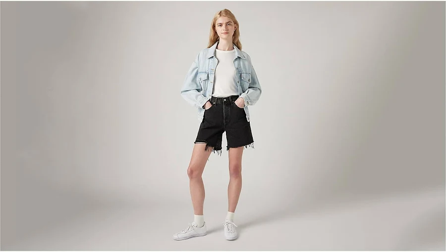 shorts Levi's 501 Mid Thigh Women's Shorts Levi's $31.98