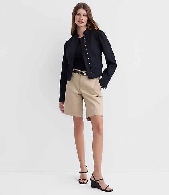 shorts Loft Women's Monroe Chino Bermuda Shorts LOFT $41.97