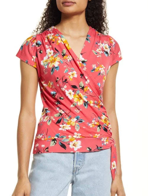 blouses Loveappella Women's Faux Wrap Top Nordstrom Nordstrom $34.3