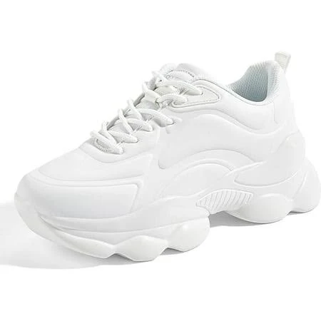 shoes Lucky Step Women's 90s Platform Chunky Sneakers Walmart - LUCKY STEP $29.59