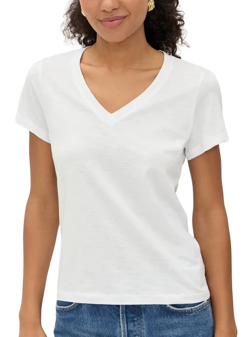 top Madewell Relaxed V-Neck Tee Shopbop $35